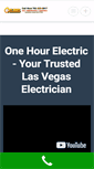 Mobile Screenshot of onehourlasvegaselectrician.com